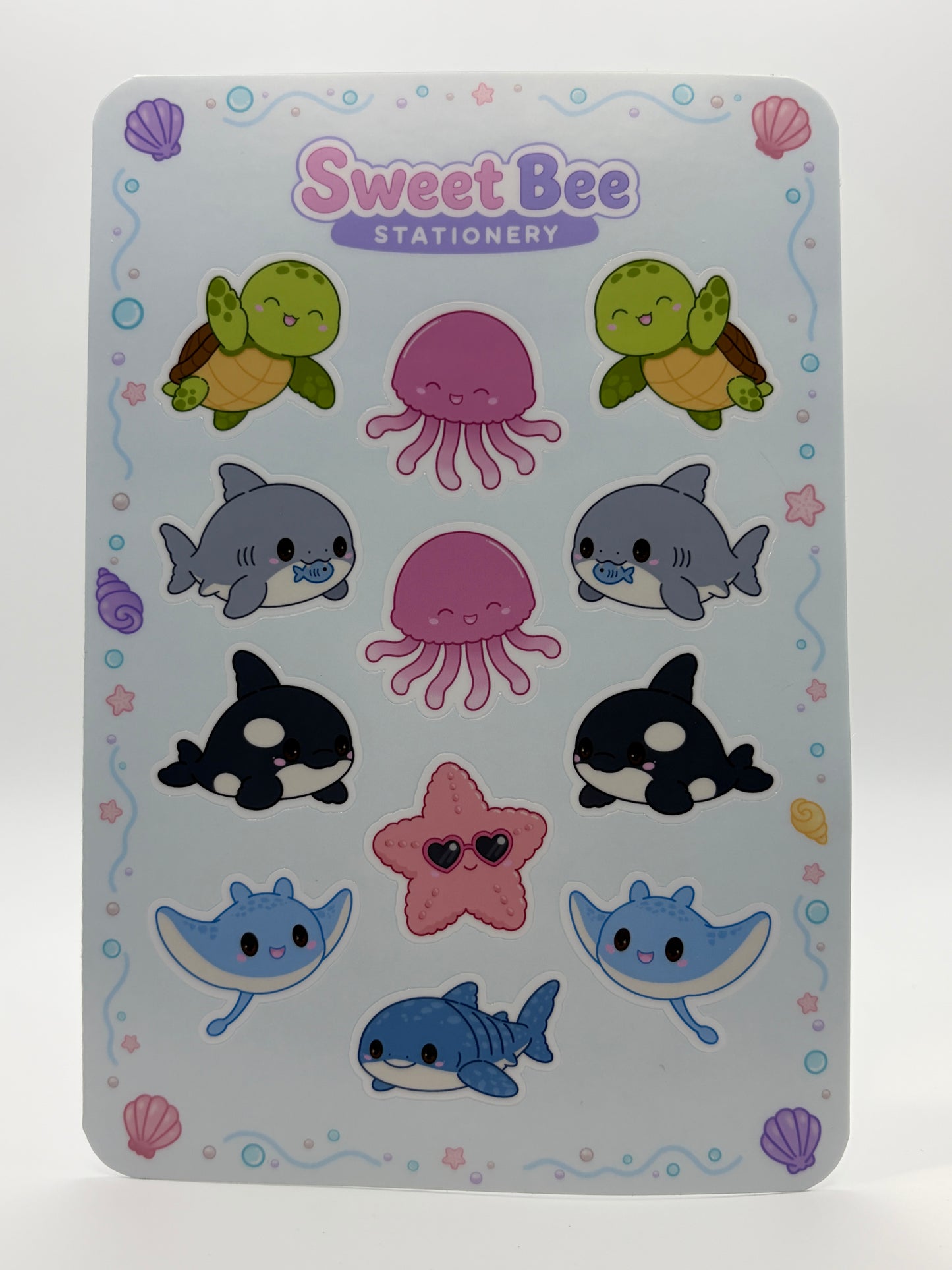 Tiny Tide Pals Sticker Sheet