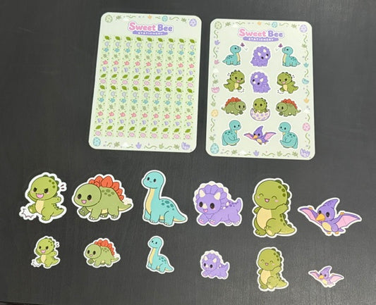 Fossil Friends Sticker Kit