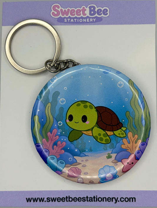 Tiny Turtle Keychain
