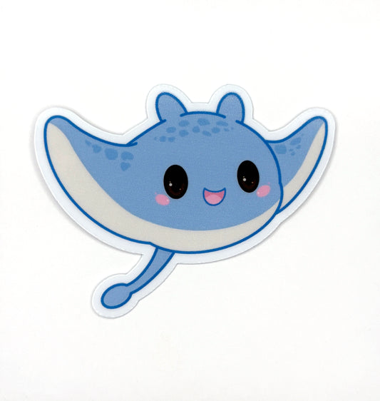 Stingray Die Cut Sticker