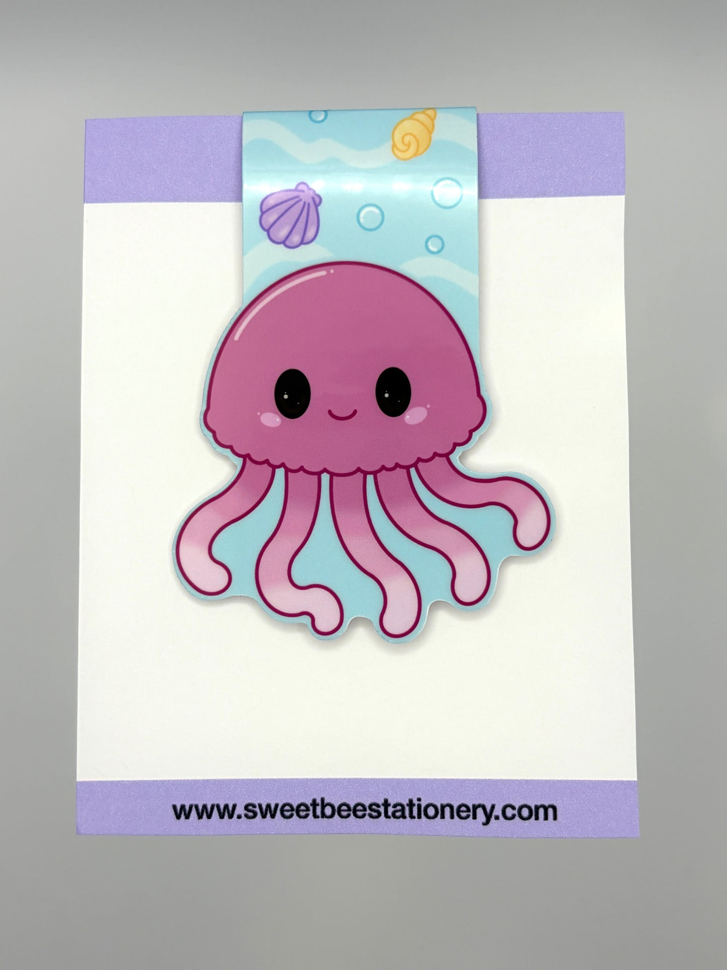 Jelly Fish Magnetic Bookmark