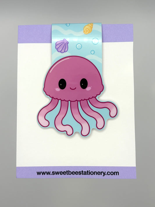Jelly Fish Magnetic Bookmark