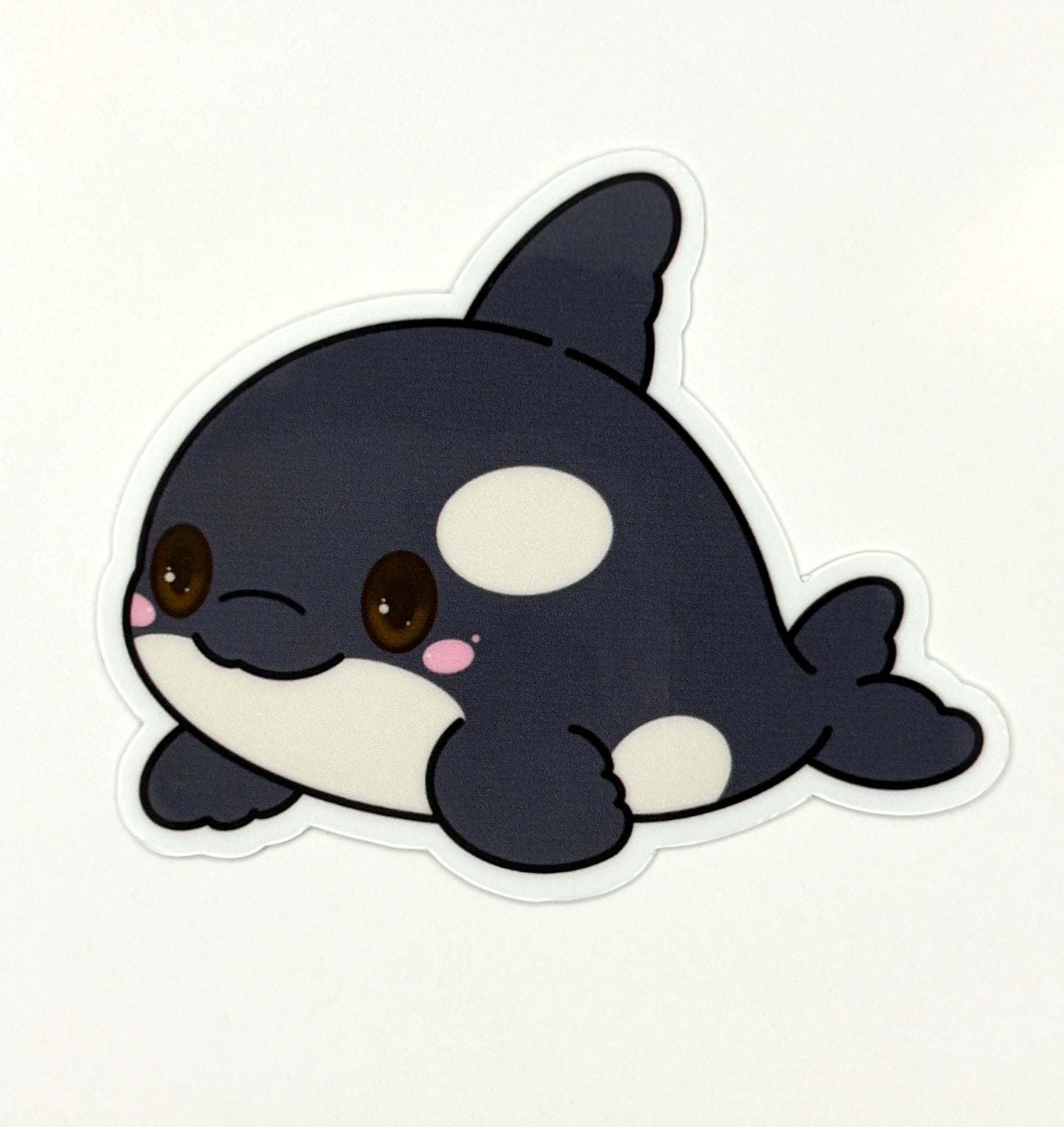 Orca Die Cut Sticker
